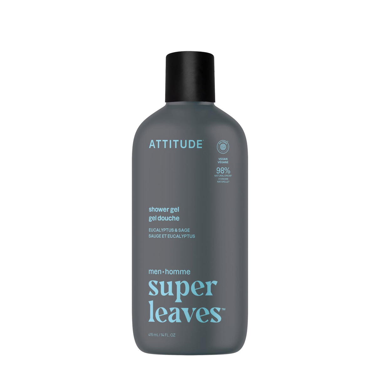 ATTITUDE front packaging showing bold label and 14 fl oz size for clear identification