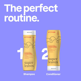 ATTITUDE 16 fl oz bottle next to common items to show true size and portability