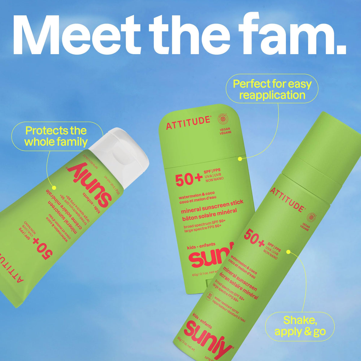 ATTITUDE stick held in adult hand to show 2 oz size and easy portability