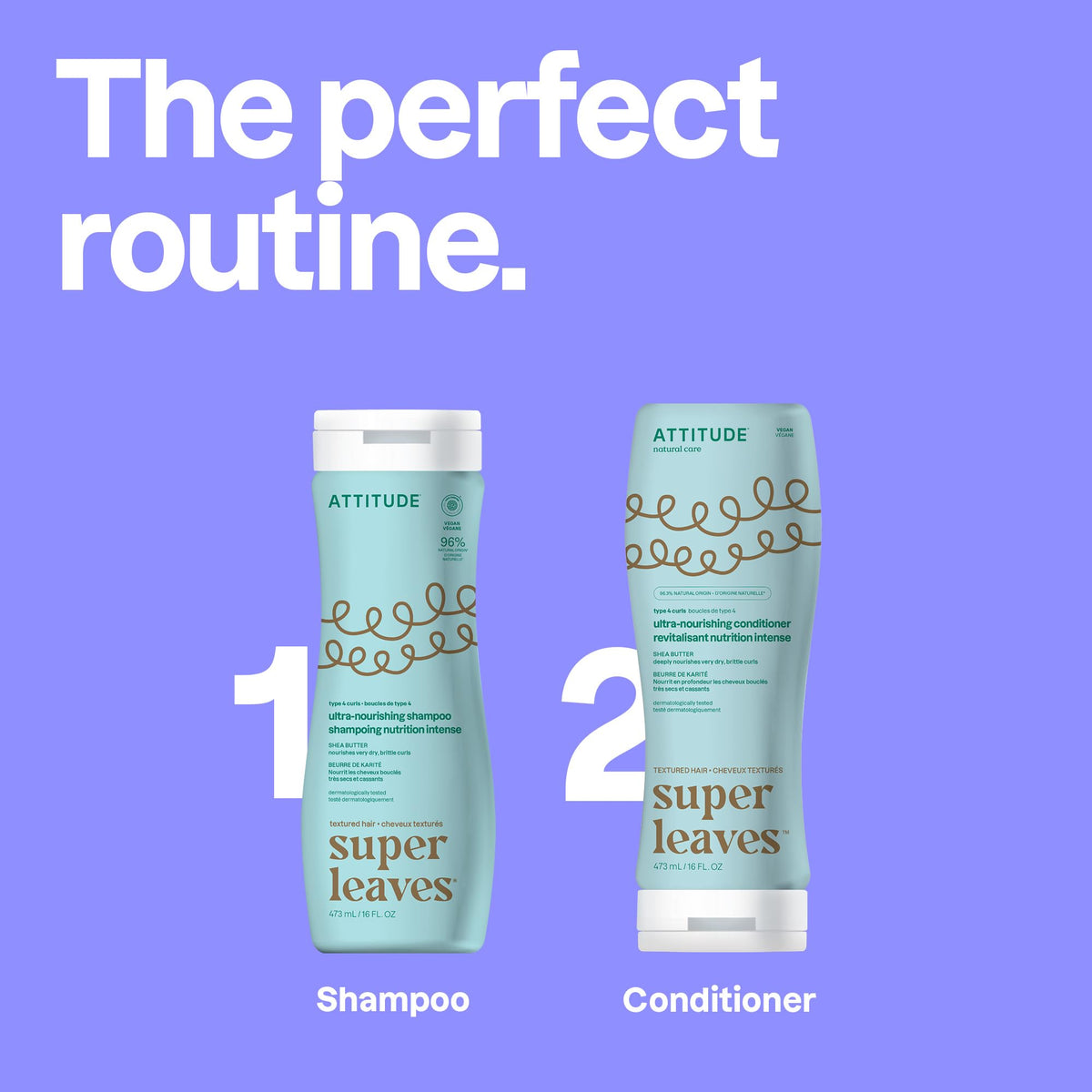 ATTITUDE 16 fl oz bottle beside a hand to show true size and scale