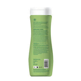 BIO SPECTRA ATTITUDE bottle beside hand for scale showing 16 fl oz volume benefit