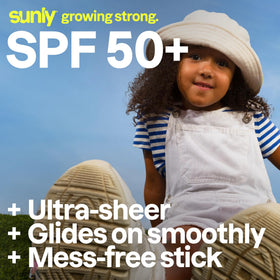ATTITUDE open stick top view revealing solid mineral sunscreen ready for application