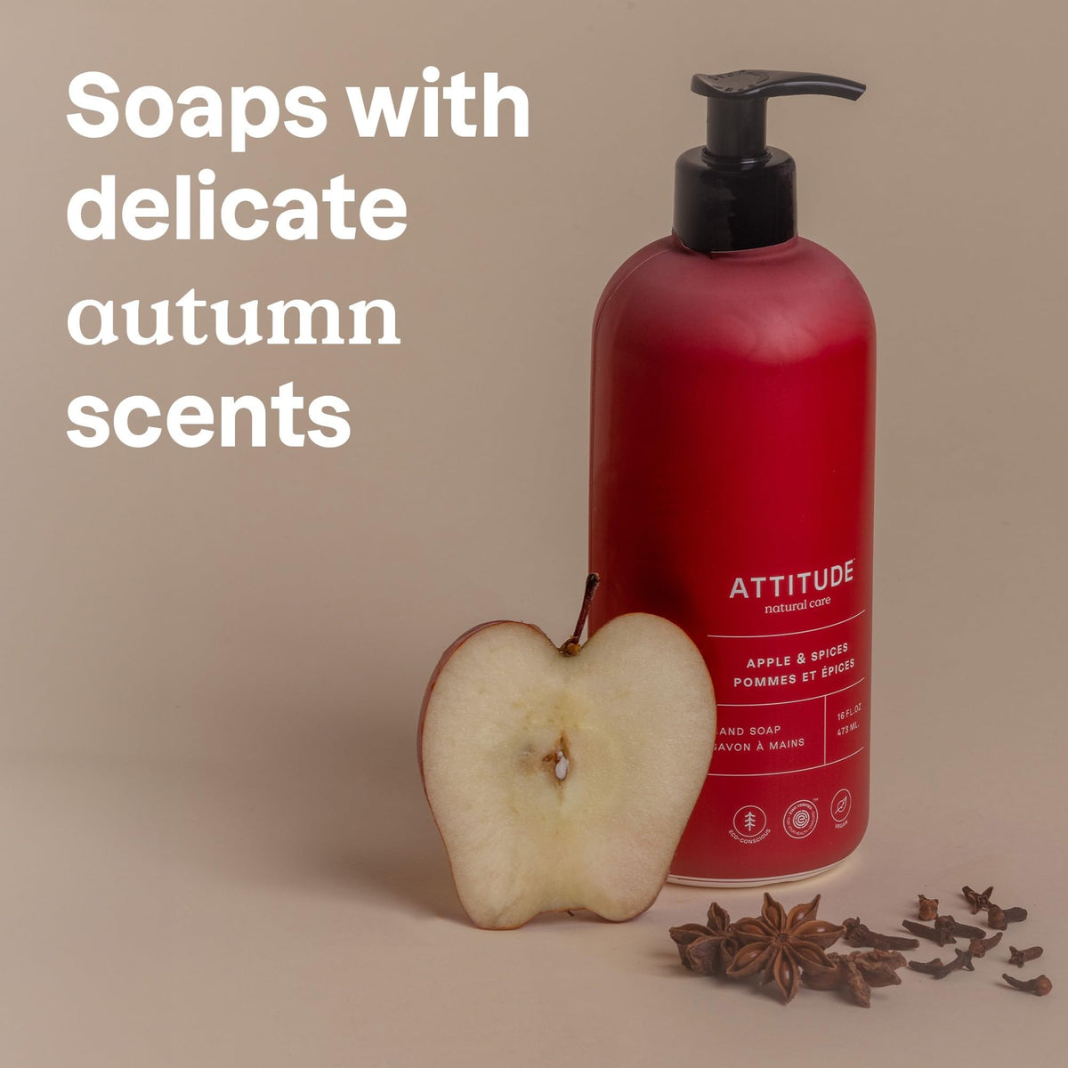 BIO SPECTRA ATTITUDE creamy lather texture demonstrating gentle hydration benefit