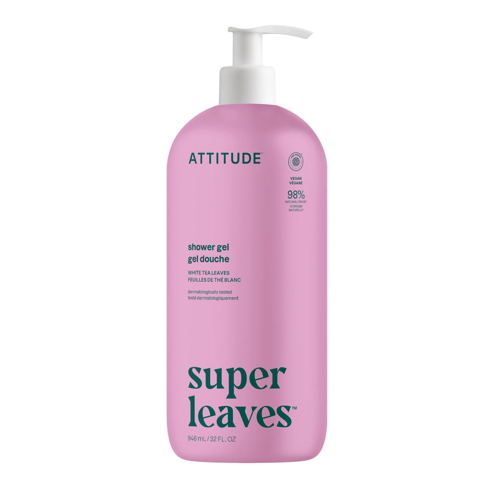 ATTITUDE front packaging showing 32 oz bottle and branding, clear benefit of long-lasting supply