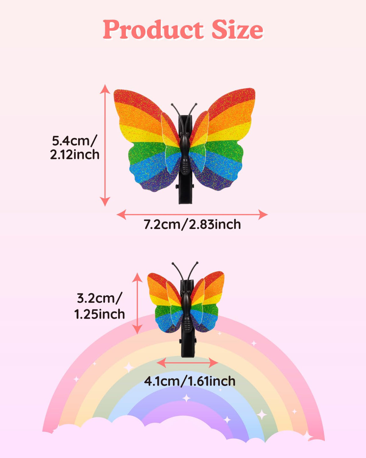 Attyxfica hands shaping foldable butterfly wing to create a three-dimensional effect