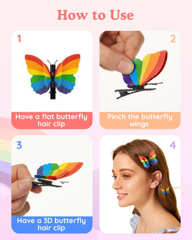 Attyxfica large and small clips side-by-side to show scale and styling options