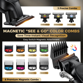 ATVOXIS full accessory kit open case including cape oil brushes and storage convenience