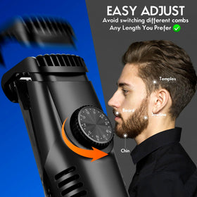 ATVOXIS open vacuum chamber revealing collected hair and easy-empty benefit
