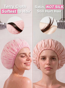 Auban elastic band detail demonstrating forehead-friendly, non-marking secure fit