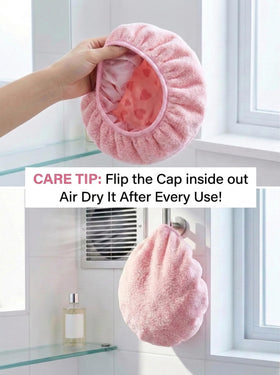 Auban folded cap stored neatly to show compact, space-saving storage option