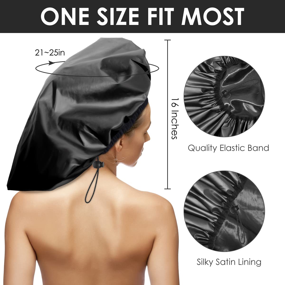 Auban satin lining close-up protecting hair and reducing frizz