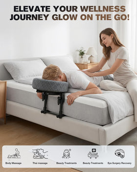 Aucoza detail of height and angle adjustment mechanism for precise ergonomic positioning