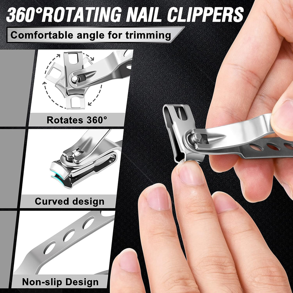 Aucurwen ingrown tool set arranged for precise lifting and filing