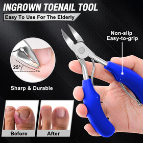 Aucurwen long handle grip close-up for ergonomic non-slip control