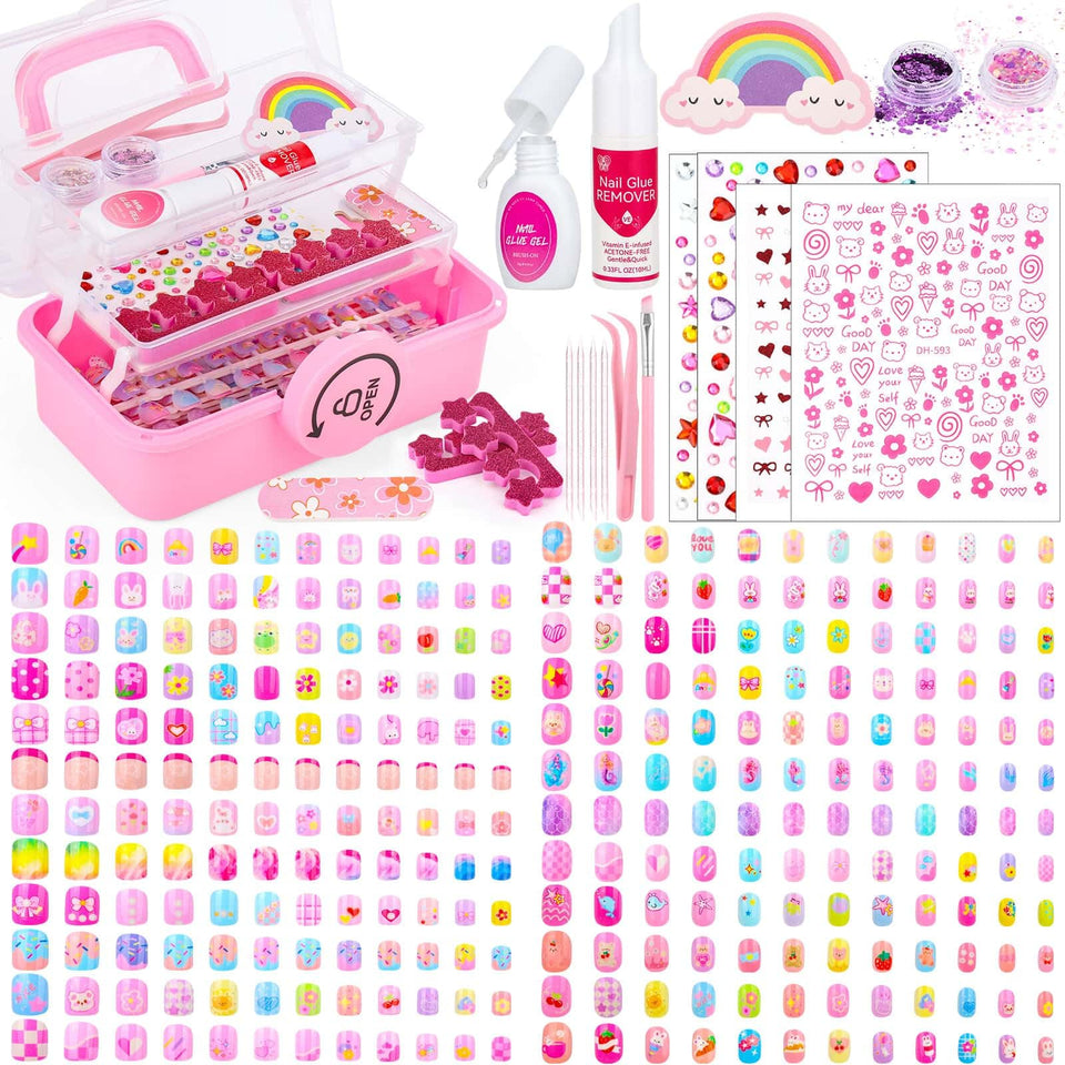 Audab front packaging showing full 576-piece kit and organized contents for gifting