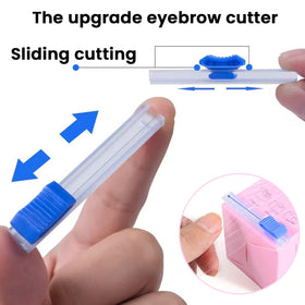 Audaisyly film in use over eyebrow procedure demonstrating protection