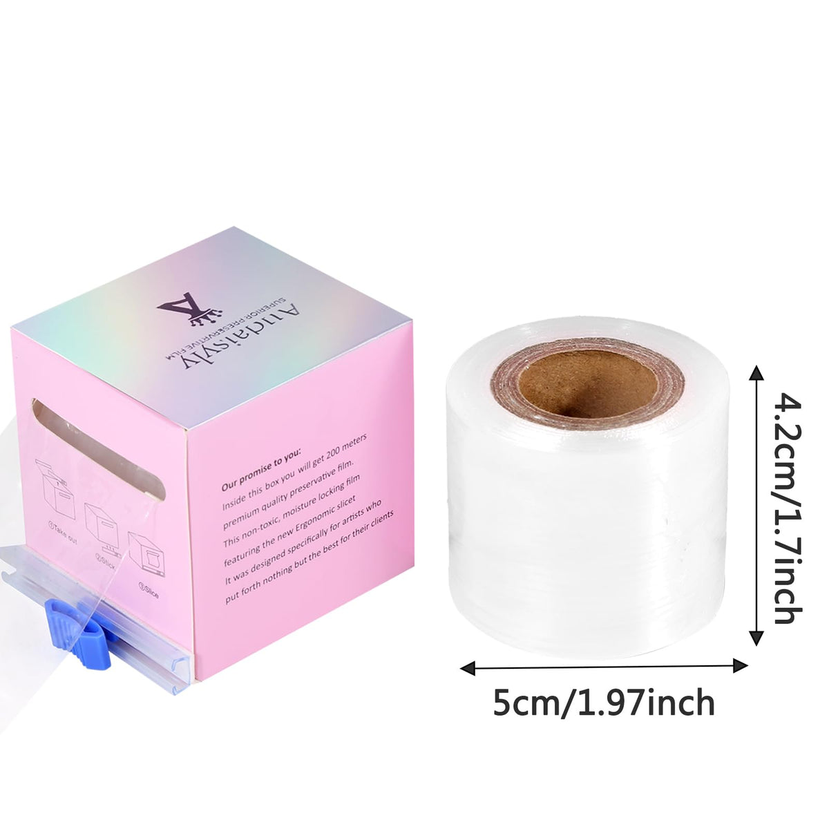 Audaisyly in-salon application showing quick protection for clients