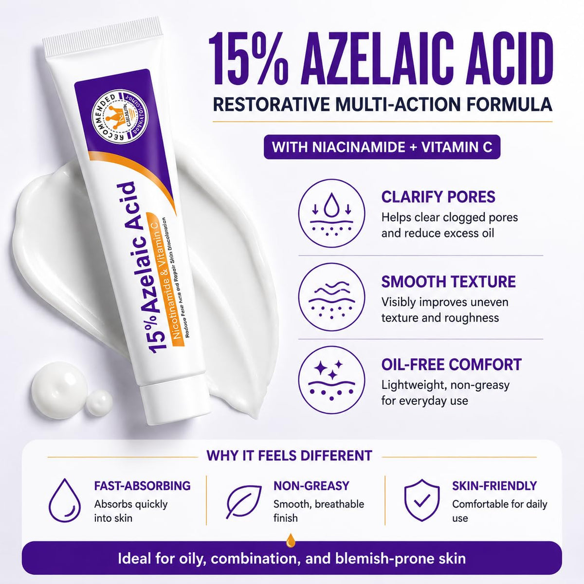Aufdzceh retail box emphasizing eco-friendly packaging and care