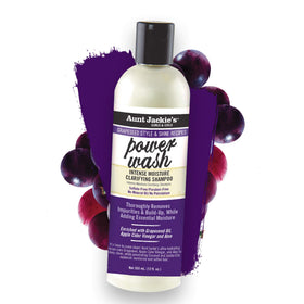 Aunt Jackie's grapeseed and jojoba oils closeup highlighting nourishing oils