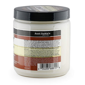 Aunt Jackie's application on wet curls demonstrating improved detangling benefit
