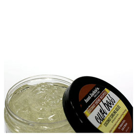 Aunt Jackie's gel texture close-up highlighting creamy coconut gel for defined hydration