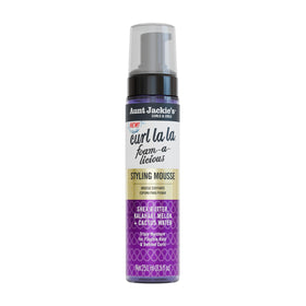 Aunt Jackie's front packaging showing product and clear curl benefits