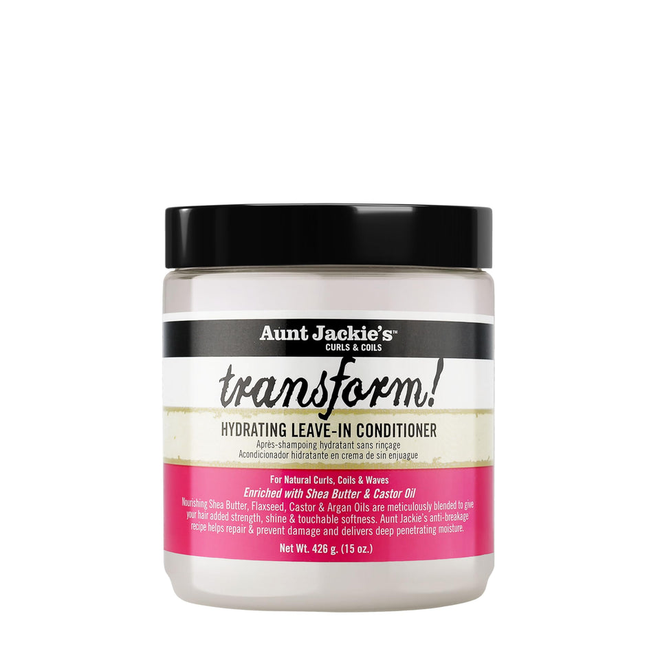 Aunt Jackie's front packaging showing 15 oz jar and product name for easy identification and choice