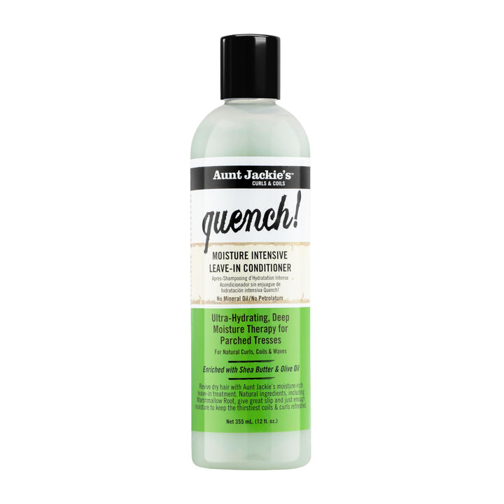 Aunt Jackie's front packaging showing 12 oz bottle and product branding for hydration