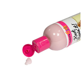 Aunt Jackie's spray applied to damp hair for easier detangling
