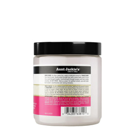 Aunt Jackie's jar on a bathroom shelf in a lifestyle scene for everyday styling routine inspiration