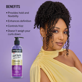Aunt Jackie's shea butter ingredient close-up for nourishing moisture benefit