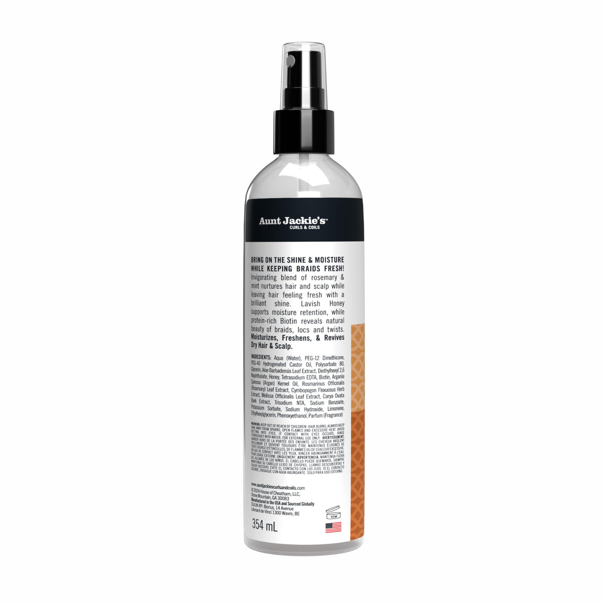 Aunt Jackie's Braid + Twist Collection lineup for coordinated styling care