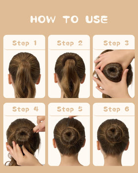 AUOOR hairpins closeup displaying gentle damage-free hold