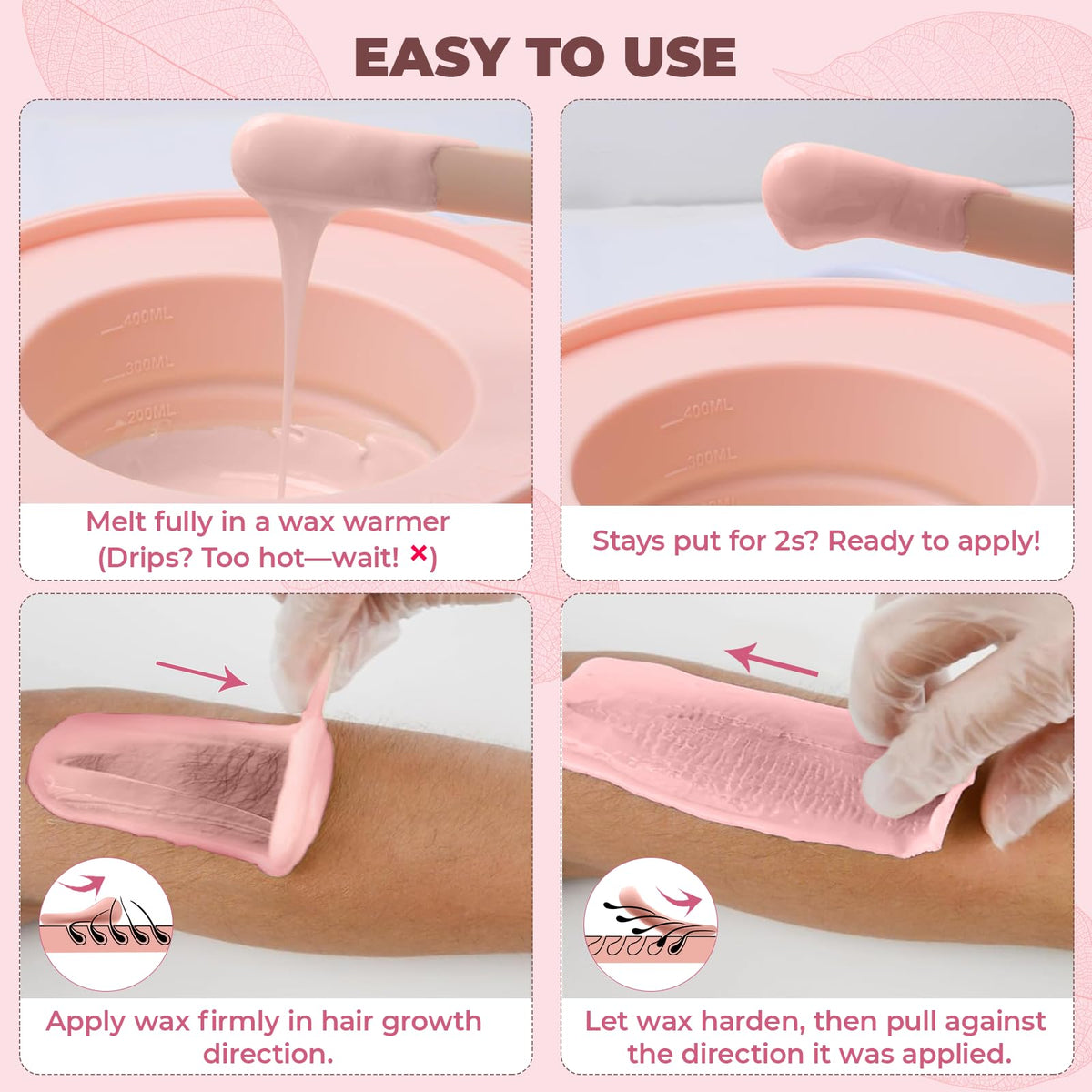 Auperwel lifestyle bathroom setup with wax warmer showing convenient at-home use