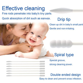AURASIN pointed tip detail for precise cleaning around creases and small spots