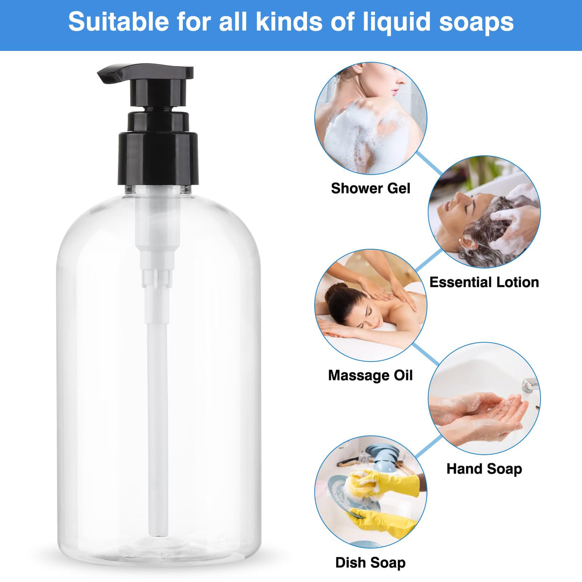 Aurnoet lifestyle shot in bathroom dispensing soap for neat, everyday convenience