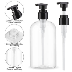 Aurnoet side profile filled with soap showing transparent bottle for easy level monitoring