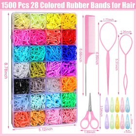 auroray close-up rubber bands texture and elasticity for gentle hold