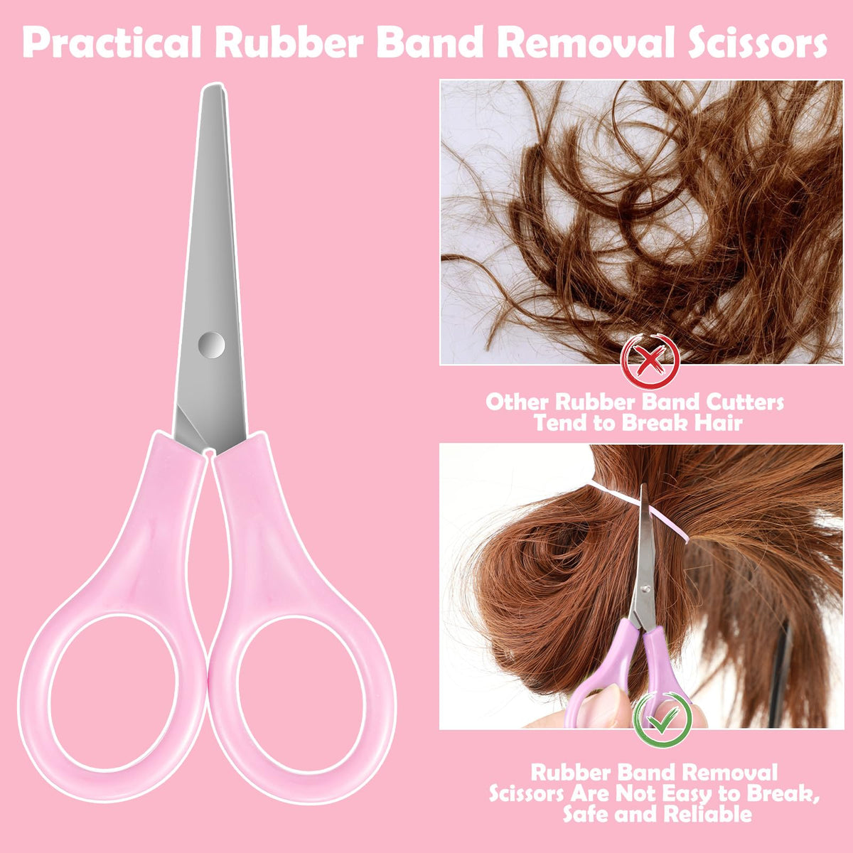 auroray hair ties used in a ponytail, fast everyday styling benefit