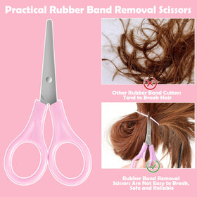 auroray hair ties used in a ponytail, fast everyday styling benefit