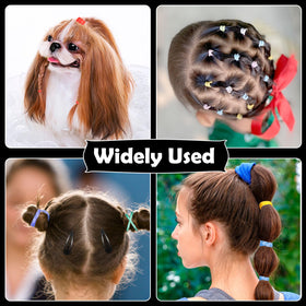 auroray on child pony tail use demonstrates gentle secure styling benefit