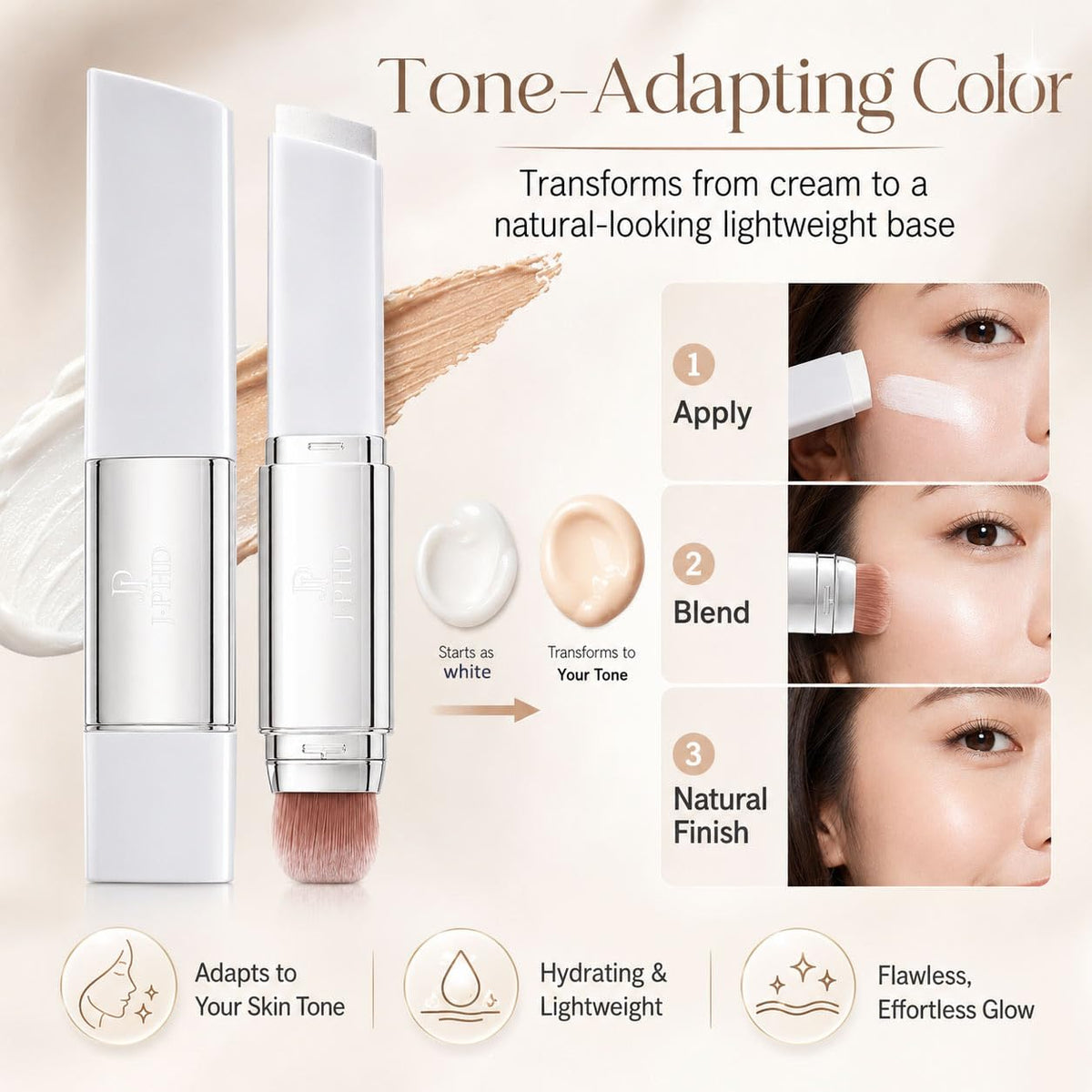 Aurovida lifestyle bag ready makeup illustrating convenience for on-the-go use