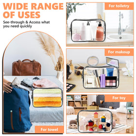 AURUZA pouch in hand showing scale and easy carry convenience