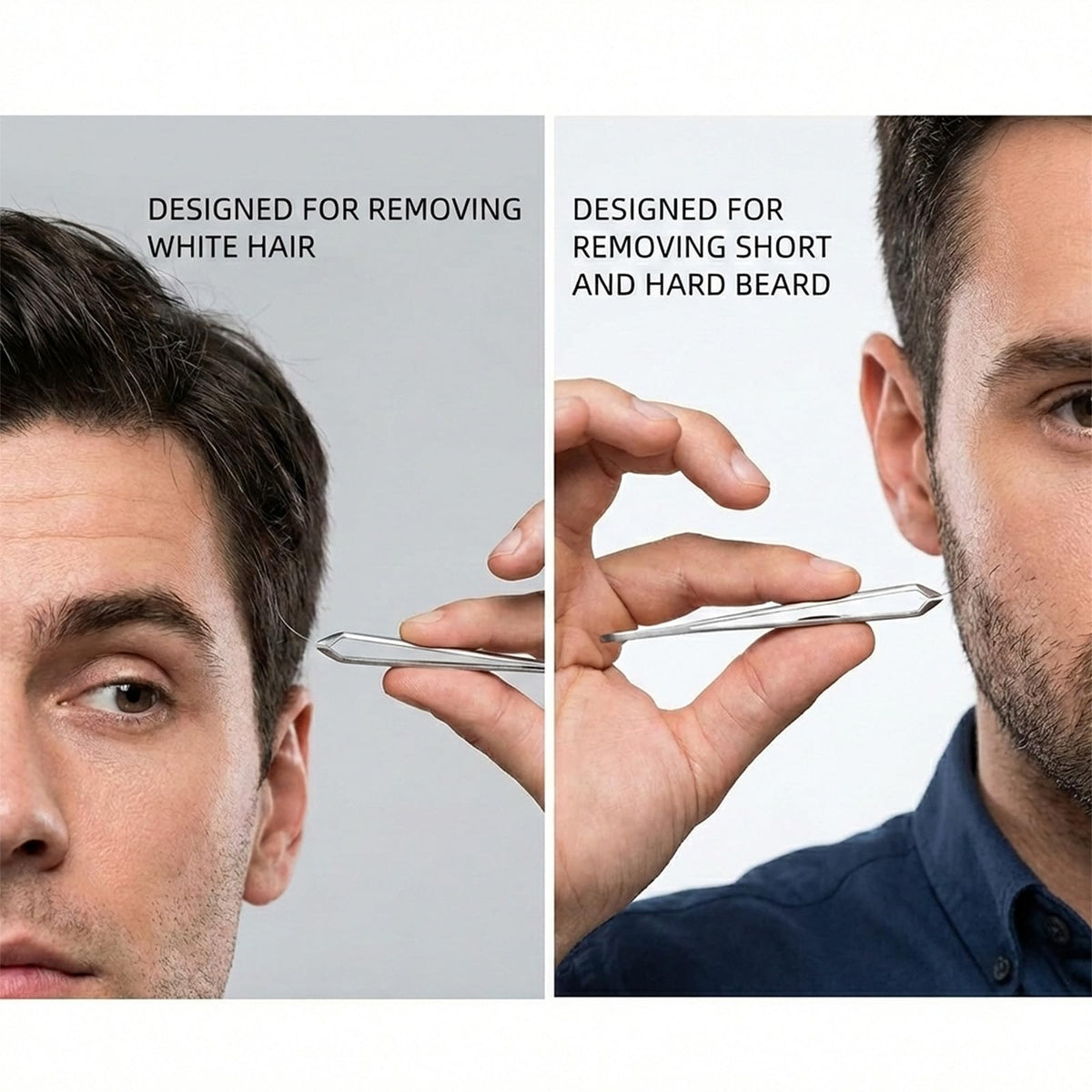 AUSOMTEK close-up of 10mm tips showing precise hair grip
