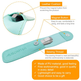 AUSOMTEK tweezers in use shaping an eyebrow for accuracy