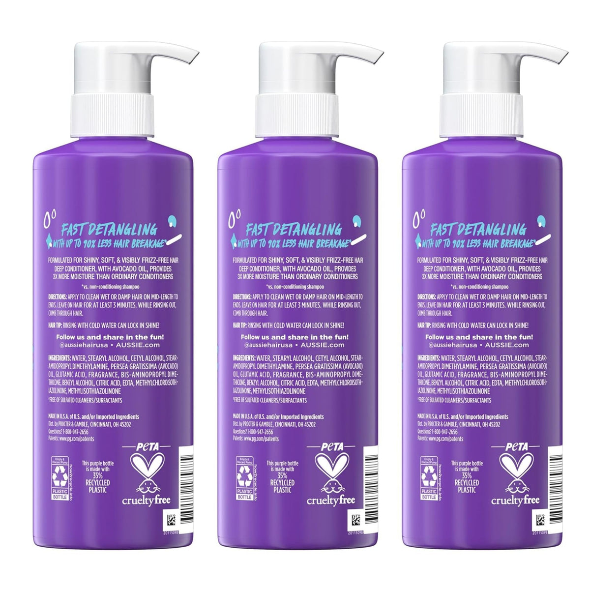 Aussie flip-top cap dispensing cream demonstrating easy, mess-free application