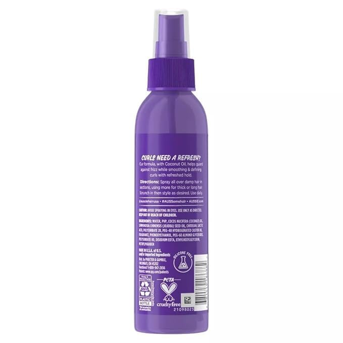 Aussie close-up nozzle mist spraying fine mist for even coverage