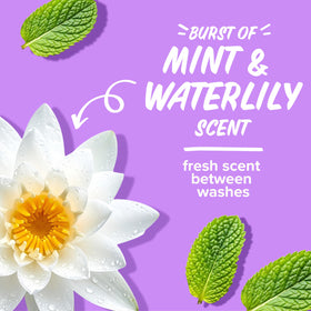 Aussie can held in hand to show 4.9 oz size and portability for on-the-go refresh benefit