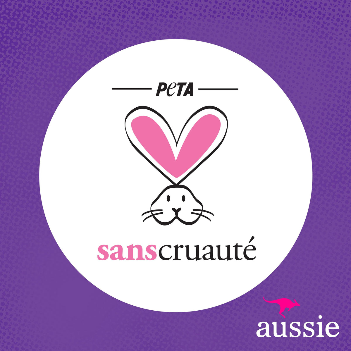 PETA cruelty-free seal on Aussie packaging signaling ethical choice and trusted safety