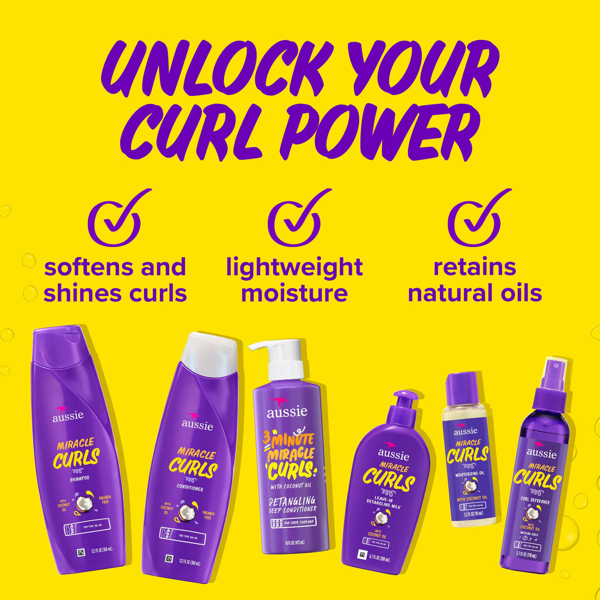 Aussie close-up of 3 Minute Miracle deep conditioner showing rich texture and quick hydration